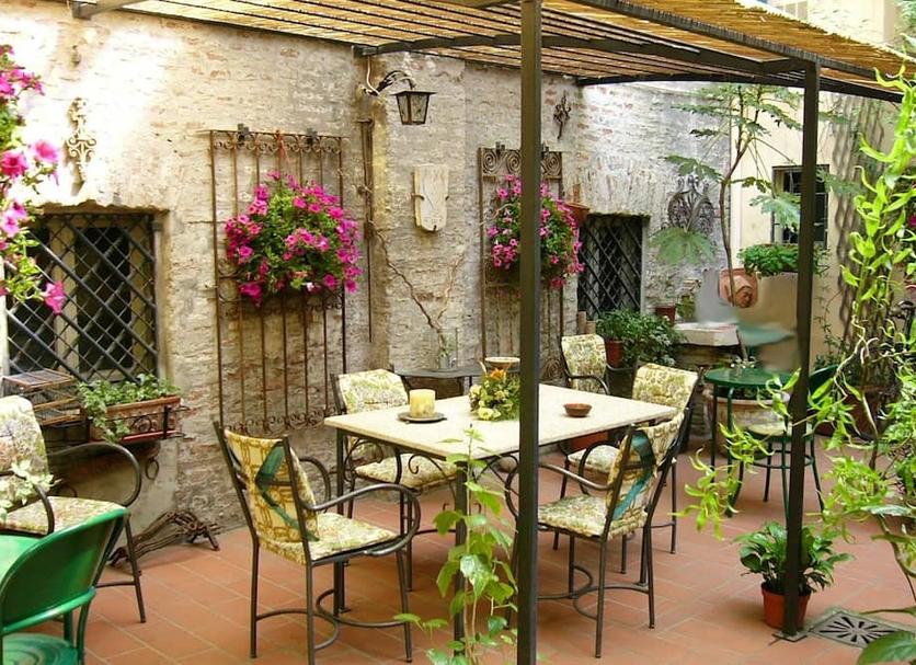 Patio Foto