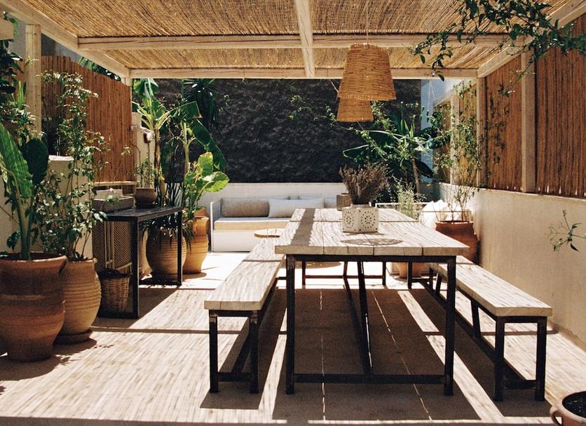 Patio Foto