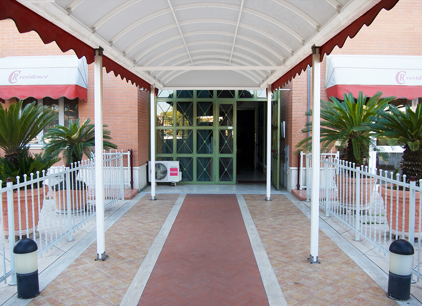 Entrada del hotel Foto